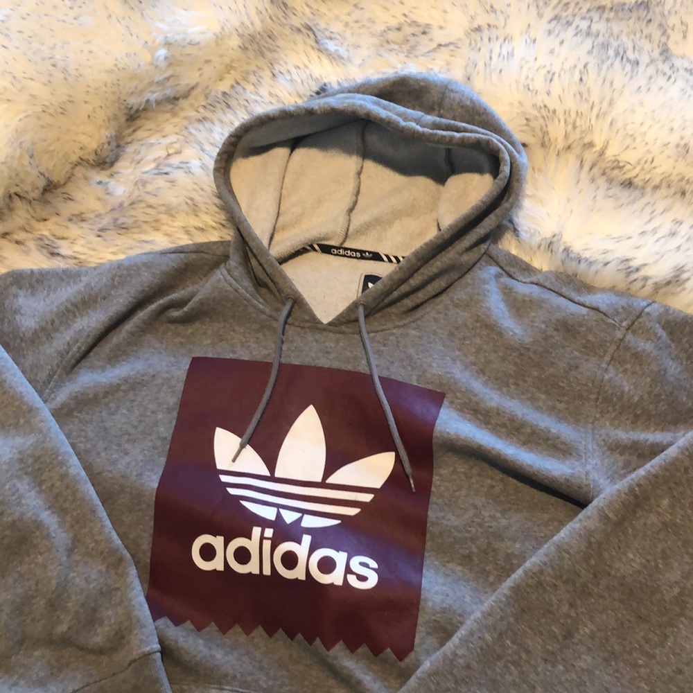 Oversized Adidas Hoodie